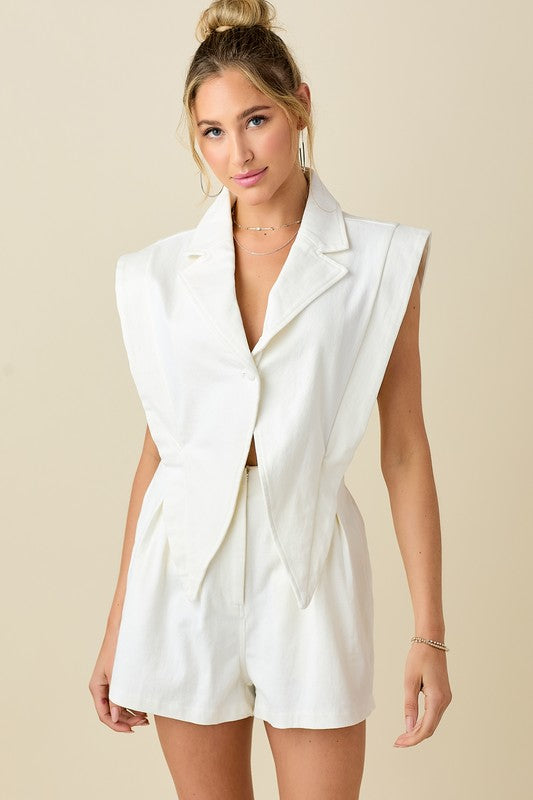 Fer denim romper