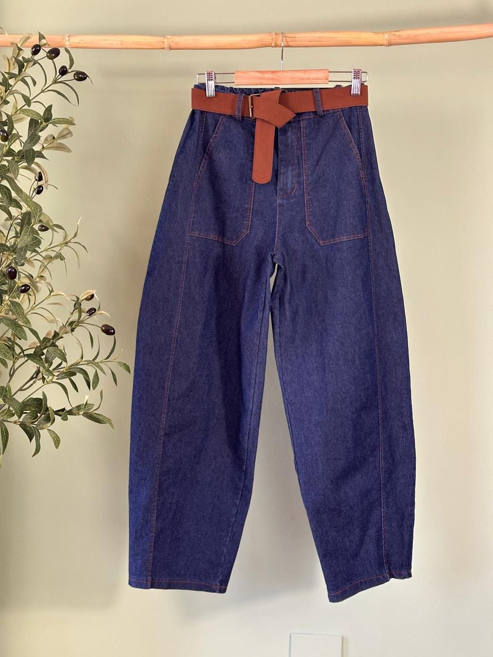 Barrel denim